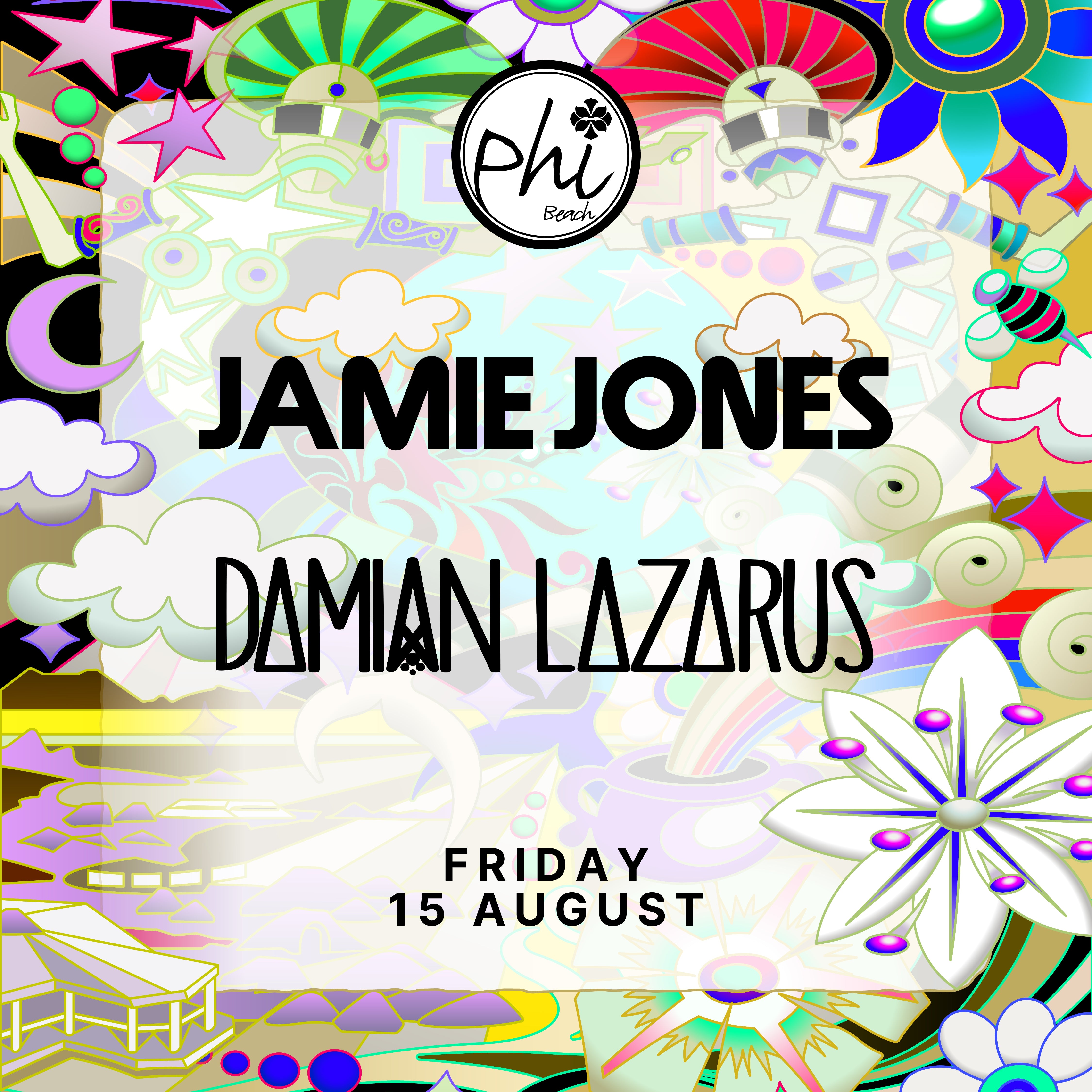 WEEKEND PASS - JAMIE JONES + DAMIAN LAZARUS + SETH TROXLER + THE MARTINEZ BROTHERS | 15-16-17 AUGUST