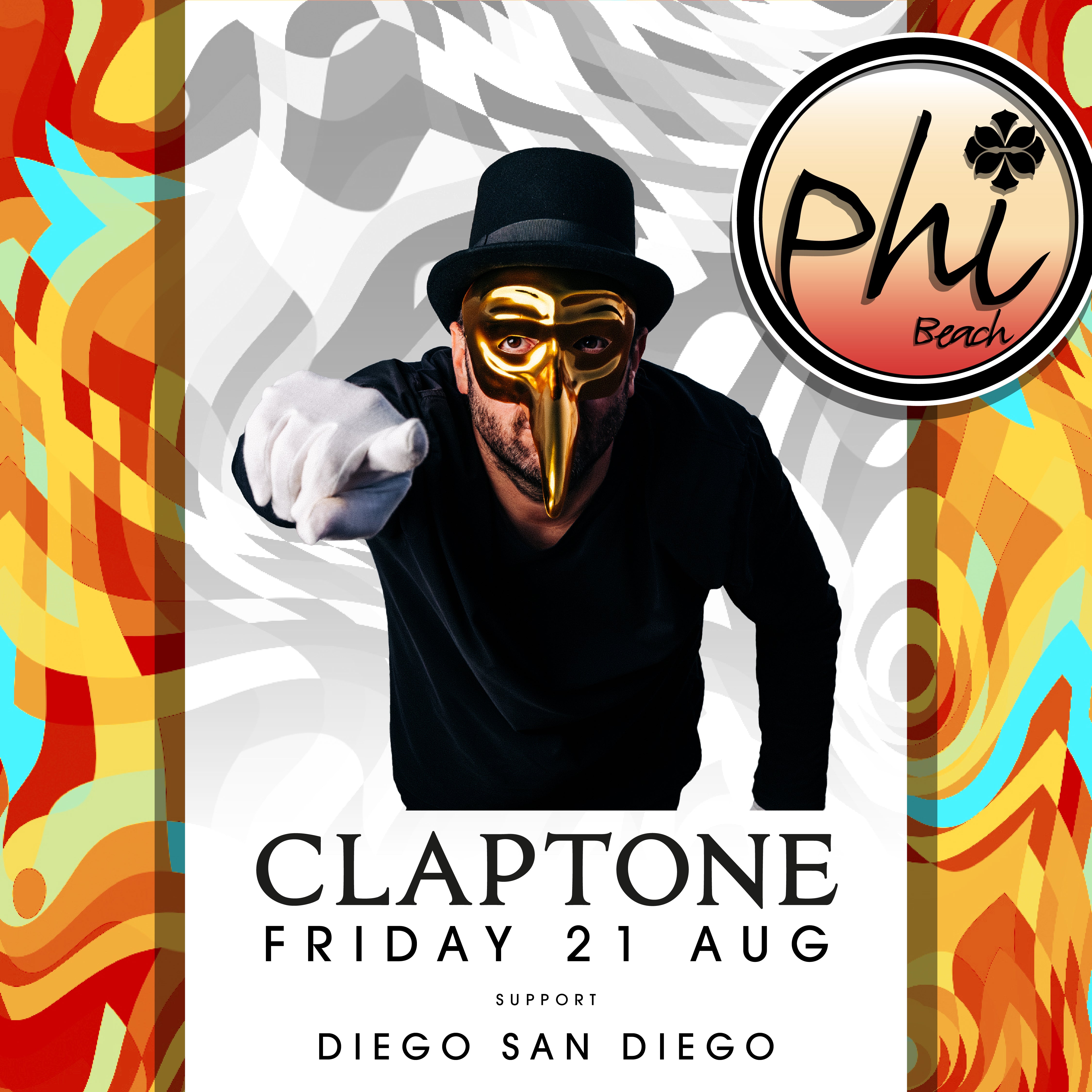 CLAPTONE | 21 AUGUST