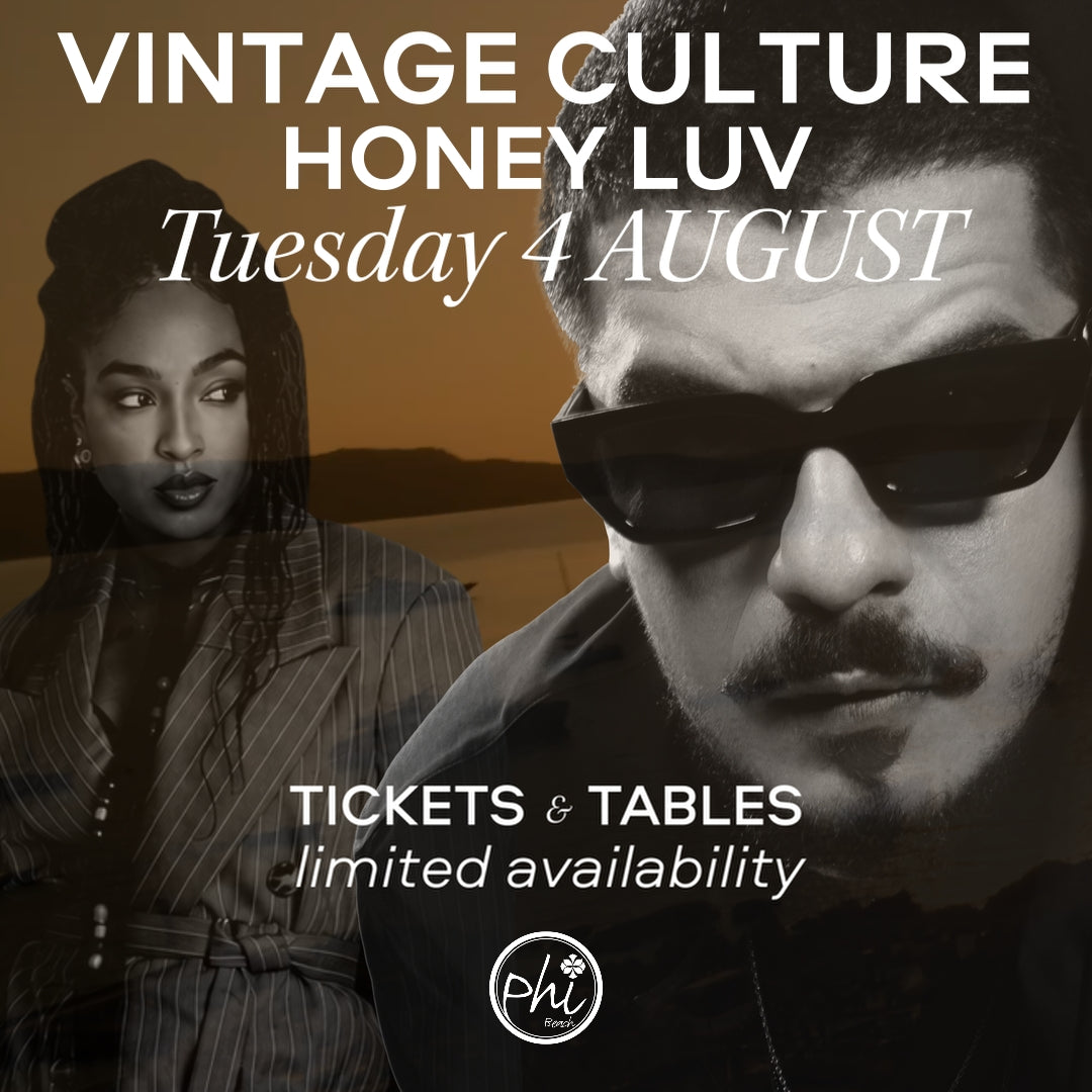 VINTAGE CULTURE - HONEYLUV | 4 AGOSTO